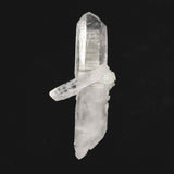 米国アーカンソー州産水晶 原石 90mm クラスター レコードキーパー D.T. 貫入 ユニコーン セルフヒールド バーナクル 42.0g (ID:57174)