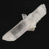 米国アーカンソー州産水晶 原石 90mm クラスター レコードキーパー D.T. 貫入 ユニコーン セルフヒールド バーナクル 42.0g (ID:57174)