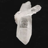 米国アーカンソー州産水晶 原石 90mm クラスター レコードキーパー D.T. 貫入 ユニコーン セルフヒールド バーナクル 42.0g (ID:57174)