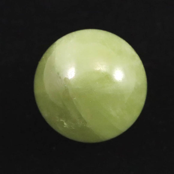 グリーンクンツァイト ヒデナイト 18.5mmスフィア 丸玉 10.9g (ID:57211)