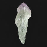 中国雲南省産 プラシオライト x アメジスト　バイカラークォーツ　原石 43.3g (ID:57266)