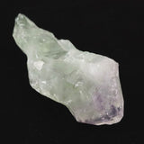 中国雲南省産 プラシオライト x アメジスト　バイカラークォーツ　原石 43.3g (ID:57266)