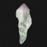 中国雲南省産 プラシオライト x アメジスト　バイカラークォーツ　原石 43.3g (ID:57266)