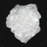 天然 ダイヤモンド ホワイト グレー　5.4mm原石  0.52ct (ID:57415)