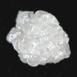 天然 ダイヤモンド ホワイト グレー　5.4mm原石  0.52ct (ID:57415)