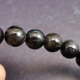 グリーンランド産 ヌーマイト STグレード 8mm玉 ブレスレット 19.9g  (ID:57469)