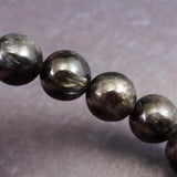 グリーンランド産 ヌーマイト STグレード 8mm玉 ブレスレット 19.9g  (ID:57469)