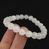 H&E社 アゼツライト（AZOZEO)　8mm玉ブレスレット 証明書付 18.1g (ID:57786)