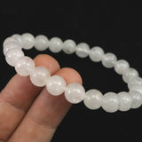 H&E社 アゼツライト（AZOZEO)　8mm玉ブレスレット 証明書付 18.1g (ID:57786)