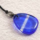 H&E社 シベリアンブルークォーツ　タンブル コード ペンダント 8.6g (ID:57793)