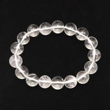 カンチェンジュンガ産 ヒマラヤ水晶 12mm玉 ブレスレット 40.2g (ID:57819)