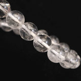 カンチェンジュンガ産 ヒマラヤ水晶 8mm玉 ブレスレット 16.5g (ID:57909)