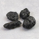 チベタンテクタイト 原石 4個セット  8.2g (ID:58201)