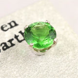 H&E社 ガイアストーン ラウンド 6ミリ ピアス  (ID:58234)