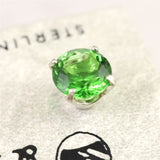 H&E社 ガイアストーン ラウンド 6ミリ ピアス  (ID:58234)