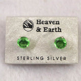 H&E社 ガイアストーン ラウンド 6ミリ ピアス  (ID:58234)