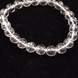 オイルインクォーツ  8mm玉ブレスレット 17.2g (ID:58319)