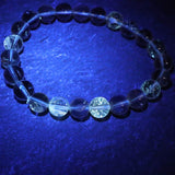 オイルインクォーツ  8mm玉ブレスレット 17.2g (ID:58319)