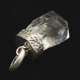 ヒマラヤ マニハール産水晶 23mm 原石 ペンダントトップ 証明書付き 6.05g (ID:58678)