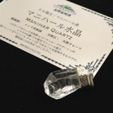 ヒマラヤ マニハール産水晶 23mm 原石 ペンダントトップ 証明書付き 6.05g (ID:58678)