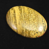 バンブルビージャスパー 35mmオーバルルース 8.2g (ID:58684)