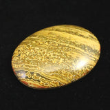 バンブルビージャスパー 35mmオーバルルース 8.2g (ID:58684)