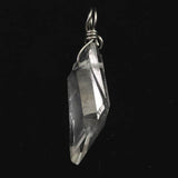 ブラジル トマスゴンサガ産水晶 33mm原石ペンダントトップ 4.2g (ID:58694)