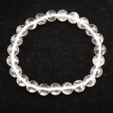 H&E社 サチャロカ アゼツライト（AZOZEO) 8mm玉ブレスレット 証明書付 18.4g (ID:58722)