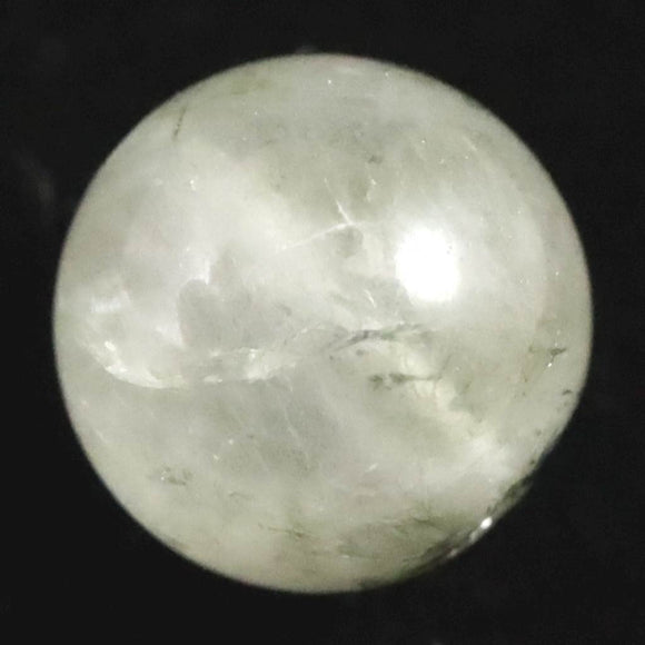 ブラジル産 フェナカイト 9.4mm玉ビーズ 一粒 現物 鑑別済 6.40ct (ID 