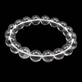 ナミビア産 クリアトパーズ 11.5mm玉ブレスレット 51.0g (ID:58848)