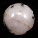 ブラジル産 フェナカイト 7.9mm玉ビーズ 一粒 現物 鑑別済 3.71ct  (ID:58924)