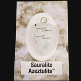 H&E社 サウラライトアゼツライト (AZOZEO) タンブル ペンダント 6.7g　 (ID:59057)