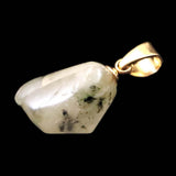 ブラジル産 フェナカイト&エメラルド 共生鉱 原石ペンダント 1.25g (ID:59157)