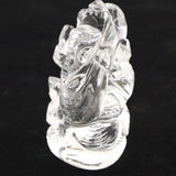 ヒマラヤ水晶 マニカラン産  48mm ガネーシャ彫刻置物　37ｇ (ID:59318)