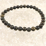 ノルウェー産 フェナカイト 6mm玉ブレスレット ディレクトリカード付 9.5g (ID:59323)