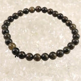 ノルウェー産 フェナカイト 6mm玉ブレスレット ディレクトリカード付 9.5g (ID:59323)