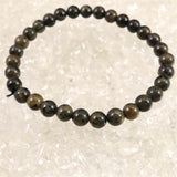 ノルウェー産 フェナカイト 6mm玉ブレスレット ディレクトリカード付 9.5g (ID:59323)