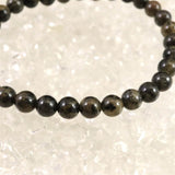 ノルウェー産 フェナカイト 6mm玉ブレスレット ディレクトリカード付 9.5g (ID:59323)