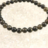 ノルウェー産 フェナカイト 6mm玉ブレスレット ディレクトリカード付 9.5g (ID:59323)