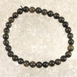 ノルウェー産 フェナカイト 6mm玉ブレスレット ディレクトリカード付 9.5g (ID:59323)