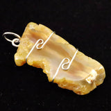 H&E社　ニュージーランド産カーネリアン（AZOZEO)　ペンンダントトップ 6.6g (ID:59373)