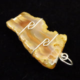 H&E社　ニュージーランド産カーネリアン（AZOZEO)　ペンンダントトップ 6.6g (ID:59373)