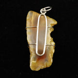 H&E社　ニュージーランド産カーネリアン（AZOZEO)　ペンンダントトップ 6.6g (ID:59373)