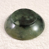 ミャンマー産 グリーン翡翠 ヒスイ 60mm小皿 37.0g (ID:60011)