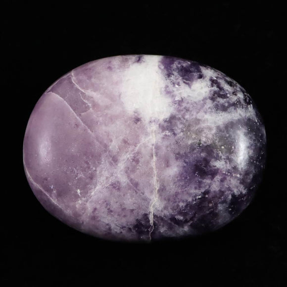 インド産 レピドライト 53mmパームストーン 90.5g (ID:60089)