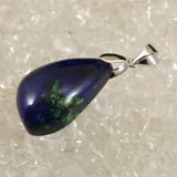 アズライト 藍銅鉱　24mmドロップ型 ペンダントトップ  5.1g (ID:60194)