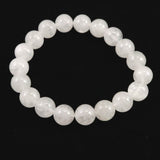 H&E社 アゼツライト（AZOZEO)　10mm玉ブレスレット 証明書付 29.3g (ID:60207)