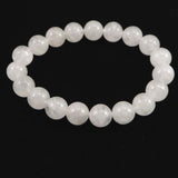 H&E社 アゼツライト（AZOZEO)　10mm玉ブレスレット 証明書付 29.3g (ID:60207)