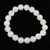 H&E社 アゼツライト（AZOZEO)　10mm玉ブレスレット 証明書付 29.3g (ID:60207)