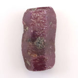 インド産 ルビー 結晶 　21mm原石 蛍光 6.9ｇ (ID:60318)
